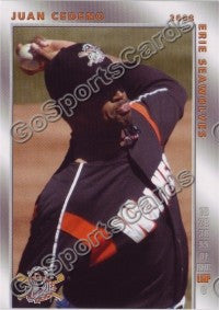 2008 Erie SeaWolves Juan Cedeno