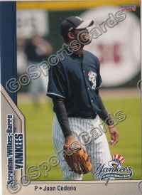 2012 Scranton Wilkes Barre Yankees Empire State Juan Cedeno