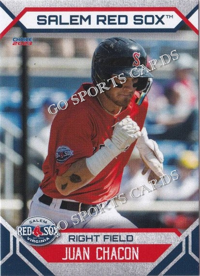 2023 Salem Red Sox Juan Chacon