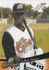 2011 Casper Ghosts Juan Ciriaco