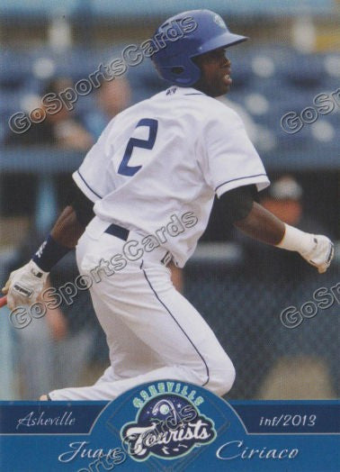 2013 Asheville Tourists Juan Ciriaco