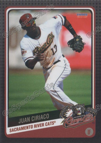2015 Sacramento River Cats Juan Ciriaco