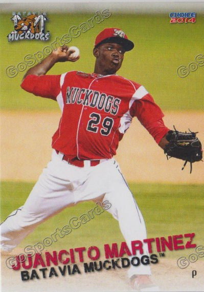 2014 Batavia Muckdogs Juancito Martinez