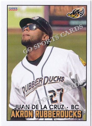 2022 Akron RubberDucks Juan De La Cruz