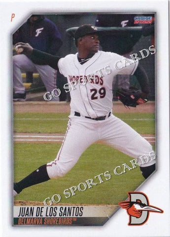 2022 Delmarva Shorebirds Juan De Los Santos