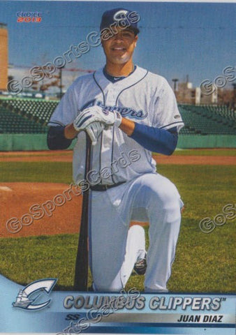 2013 Columbus Clippers Juan Diaz