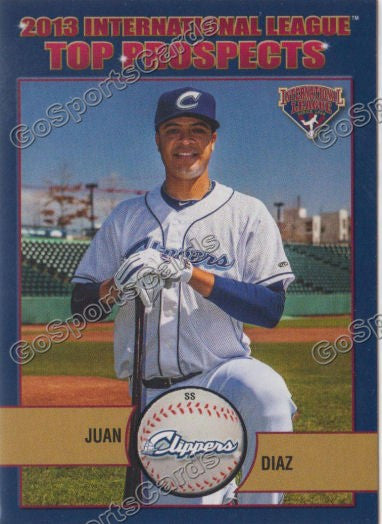 2013 International League Top Prospects IL Juan Diaz