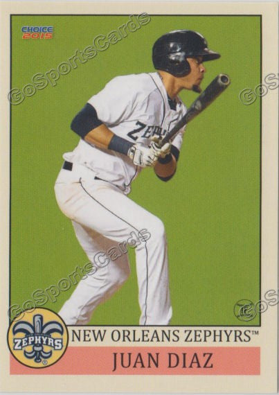 2015 New Orleans Zephyrs Juan Diaz