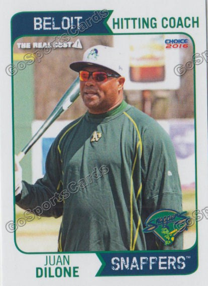 2016 Beloit Snappers Juan Dilone