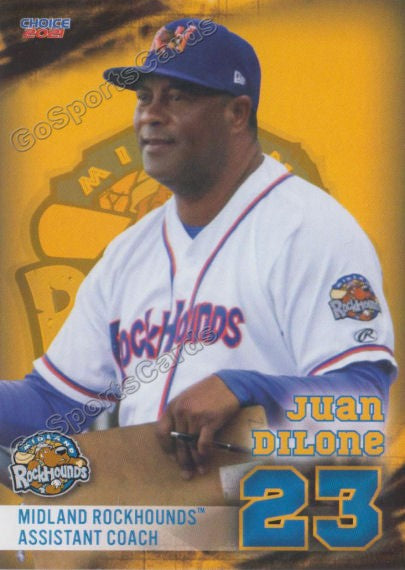 2021 Midland Rockhounds Juan Dilone