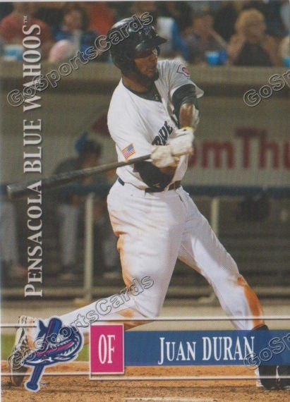 2014 Pensacola Blue Wahoos Juan Duran