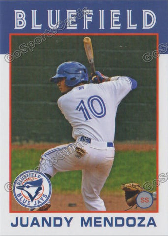2016 Bluefield Blue Jays Juandy Mendoza