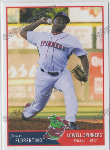 2017 Lowell Spinners Juan Florentino