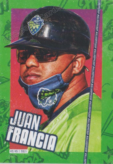 2021 Hillsboro Hops Juan Francia