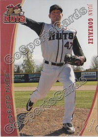 2012 Modesto Nuts Juan Gonzalez
