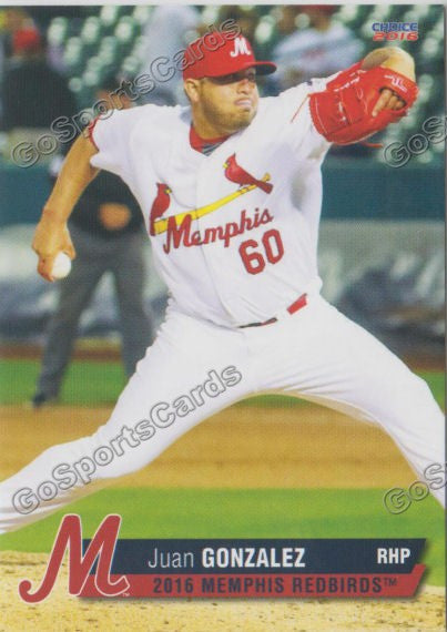 2016 Memphis Redbirds Juan Gonzalez