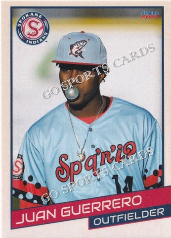 2023 Spokane Indians Juan Guerrero