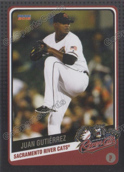 2015 Sacramento River Cats Juan Gutierrez