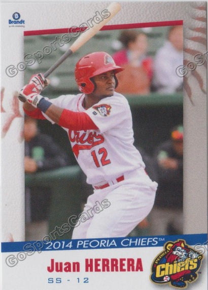 2014 Peoria Chiefs Juan Herrera