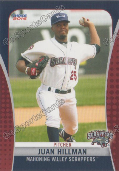 2016 Mahoning Valley Scrappers Juan Hillman