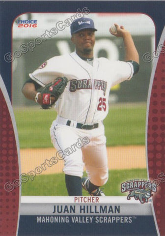 2016 Mahoning Valley Scrappers Juan Hillman
