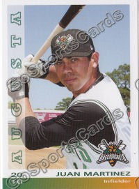 2010 Augusta GreenJackets Juan Martinez