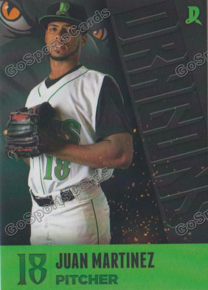 2016 Dayton Dragons Juan Martinez