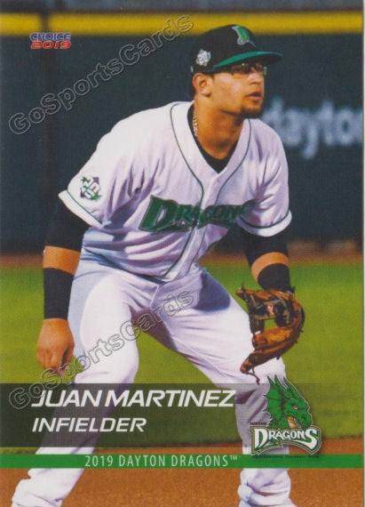 2019 Dayton Dragons Juan Martinez