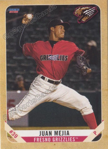 2021 Fresno Grizzlies Juan Mejia