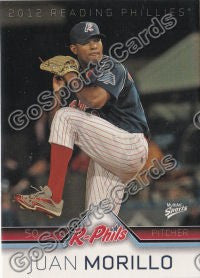 2012 Reading Phillies Juan Morillo