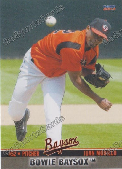 2014 Bowie Baysox Juan Morillo