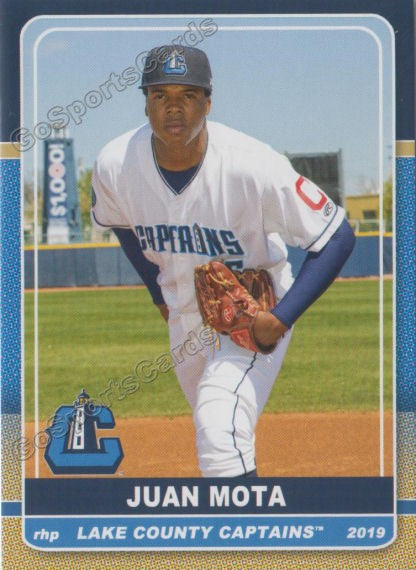 2019 Lake County Captains Juan Mota