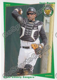 2010 Kane County Cougars Juan Nunez