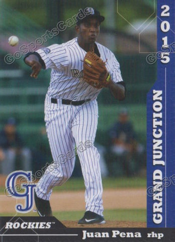 2015 Grand Junction Rockies Juan Pena