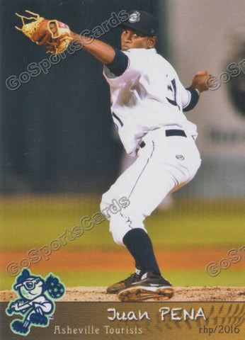 2016 Asheville Tourists Juan Pena