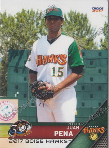 2017 Boise Hawks Juan Pena