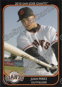 2010 San Jose Giants Juan Perez