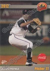 2012 Nashville Sounds Juan Perez