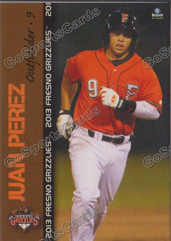 2013 Fresno Grizzlies Juan Perez