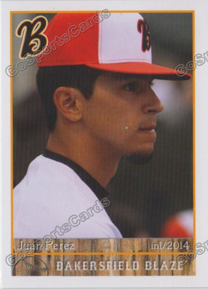 2014 Bakersfield Blaze Juan Perez