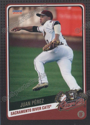 2015 Sacramento River Cats Juan Perez