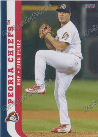 2016 Peoria Chiefs Juan Perez
