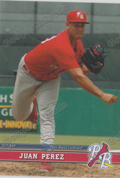 2017 Palm Beach Cardinals Juan Perez
