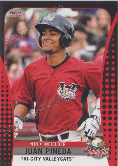 2018 Tri City ValleyCats Juan Pineda