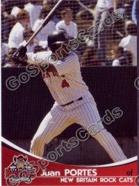 2009 New Britain Rock Cats Juan Portes