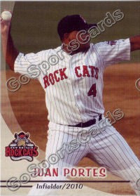 2010 New Britain Rock Cats Juan Portes