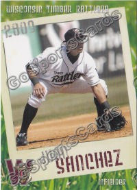 2009 Wisconsin Timber Rattlers Juan Sanchez