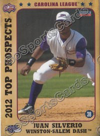 2012 Carolina League Top Prospects Juan Silverio