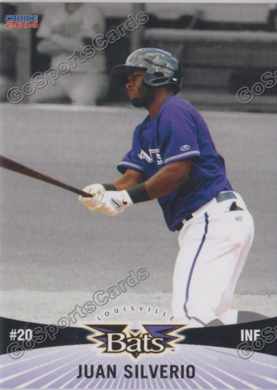 2014 Louisville Bats Juan Silverio