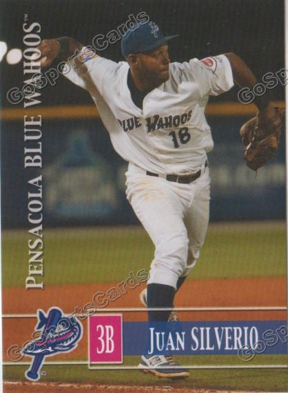2014 Pensacola Blue Wahoos Juan Silverio